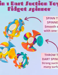 Fidget Spinner for Kids - Squishy Sensory Fidget Toys for Boys & Girls
