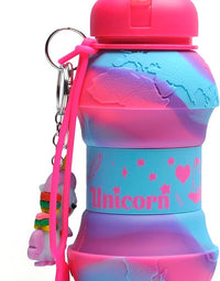 Unicorn Water Bottle - Collapsible Bottle for Boys and Girls
