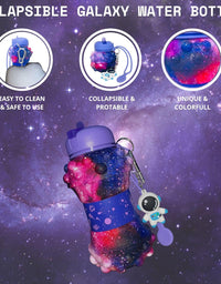 Galaxy water Bottle - Collapsible Bottle for Boys and Girls
