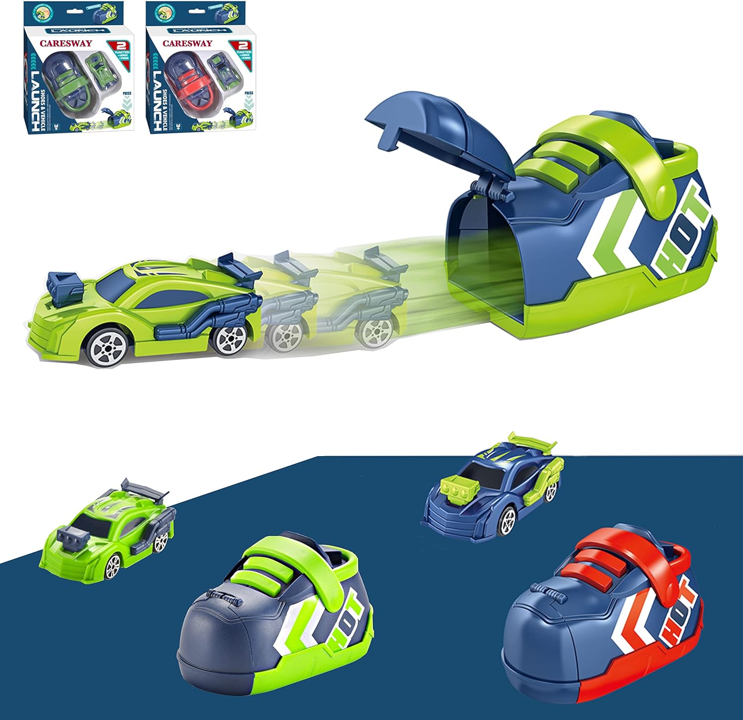 Jumping Stunt Car – Creative Ejection Toy for Kids Fun Car Toys