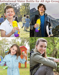 Motivational Water Bottle - Foldable Rainbow
